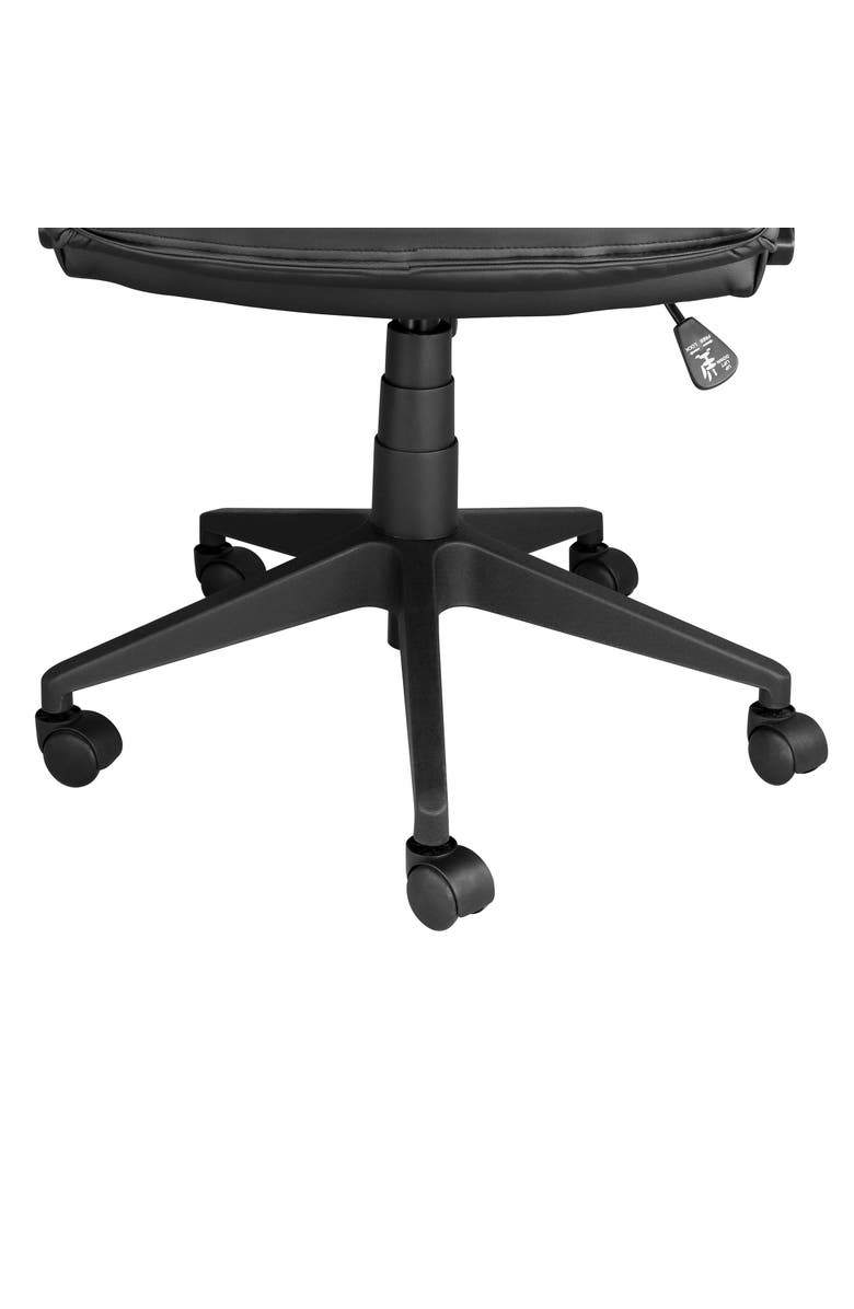 Elama High Back Adjustable Office Chair, Alternate, color, Gray