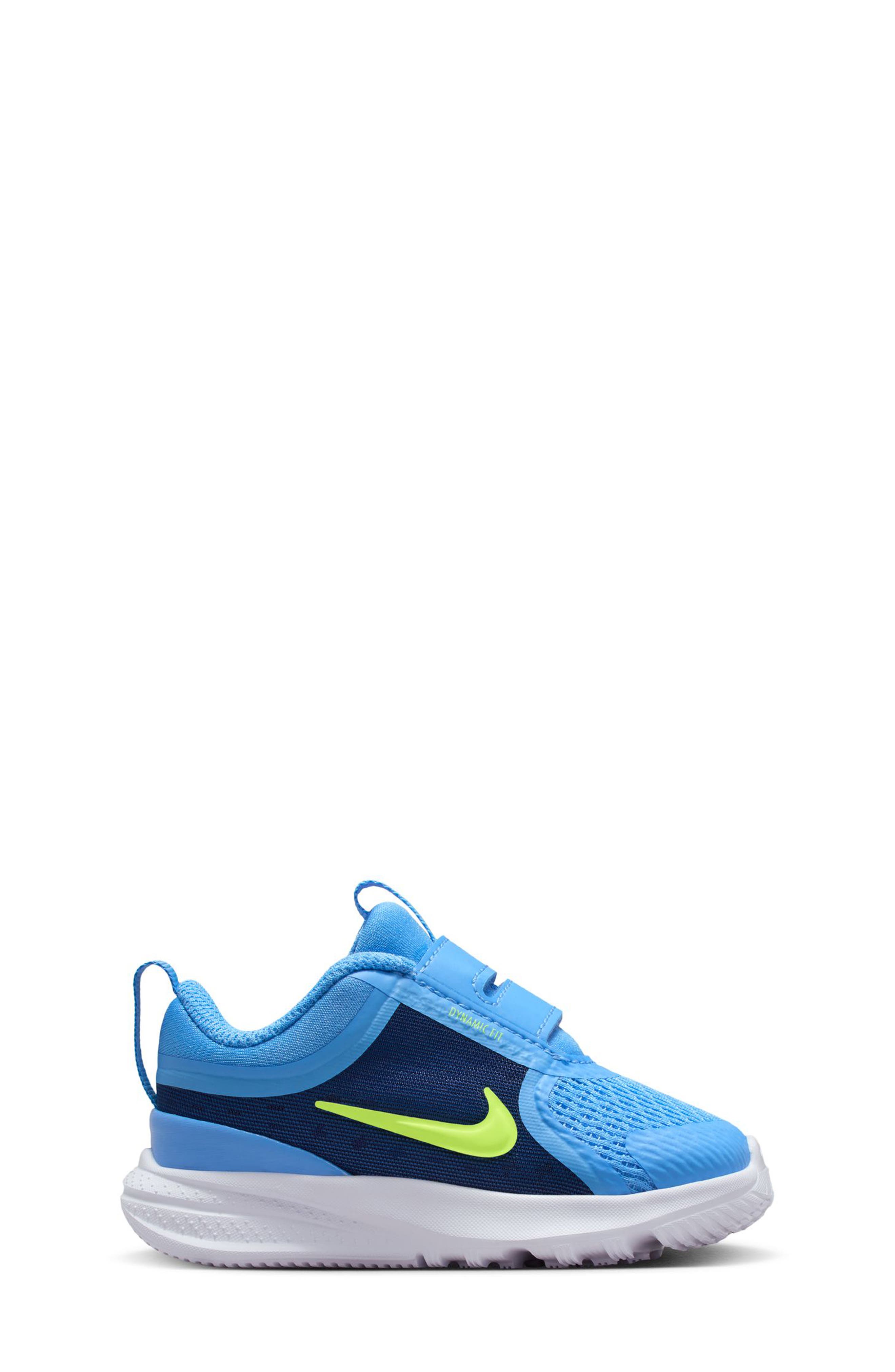 Nike Kids' Star Runner 5 Sneaker, Alternate, color, Blue/ Volt/ Blue Void