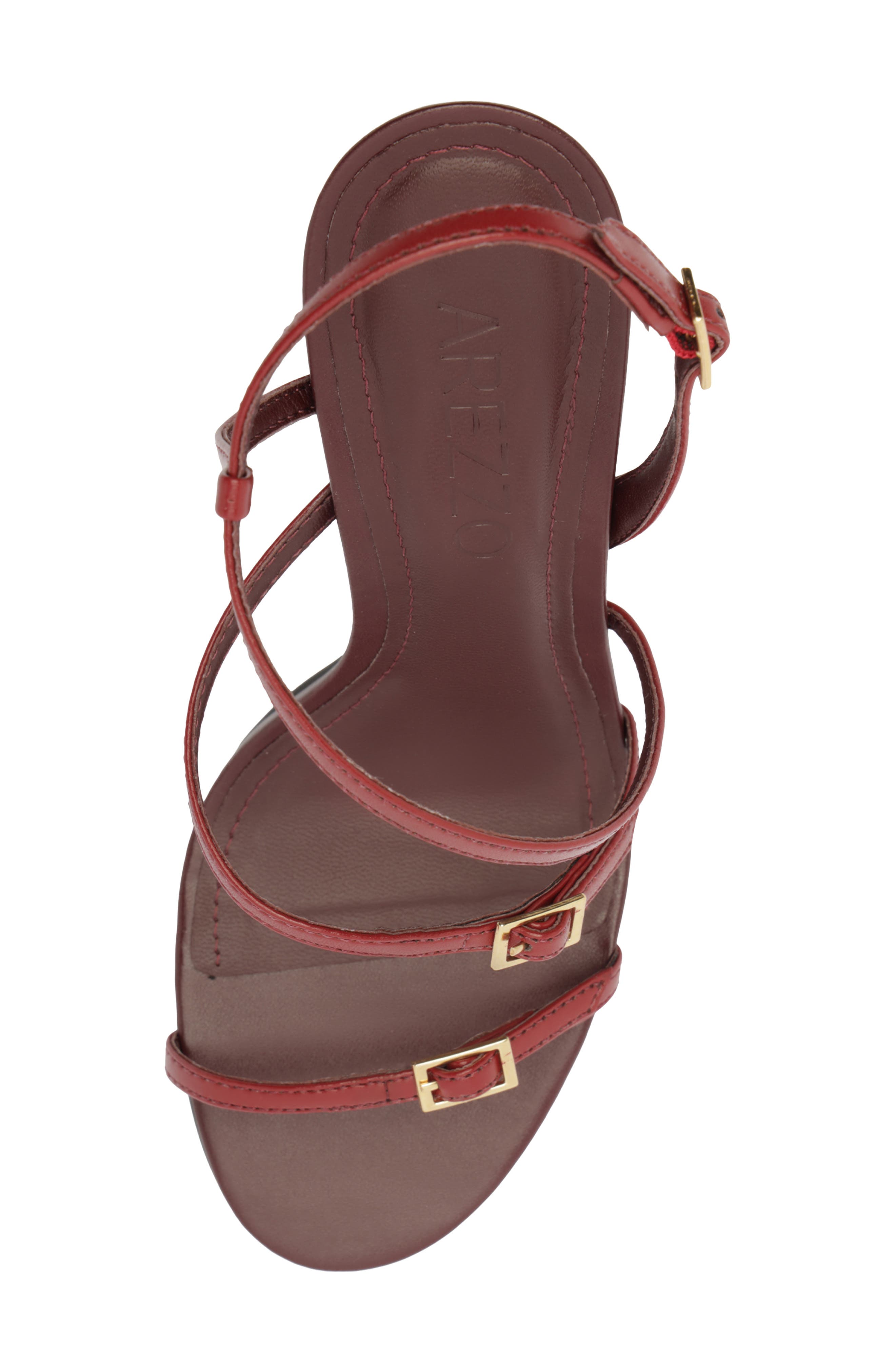 Lilian Strappy Stiletto Sandal, Alternate, color, PASSION RED