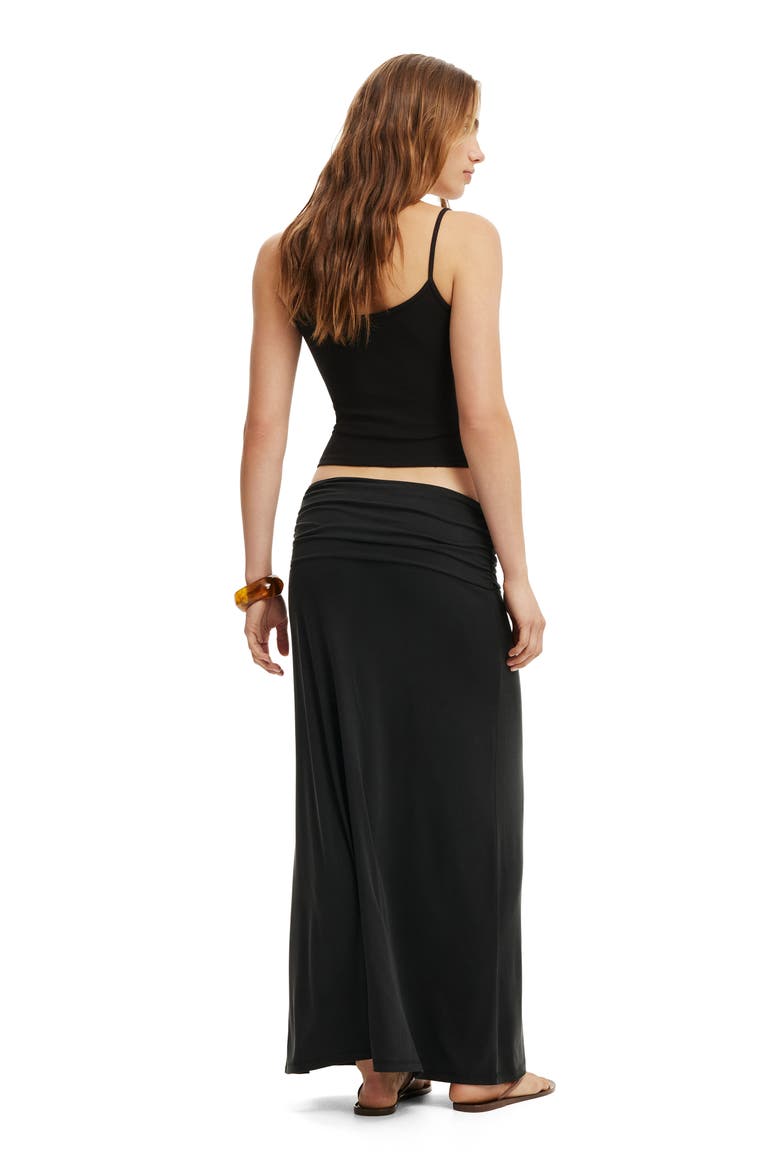 Women's Honey Maxi Skirt, Alternate, color, Black
