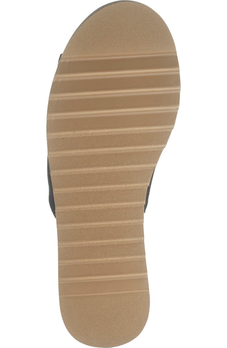 TOMS Adria Platform Wedge Sandal, Alternate, color, Black