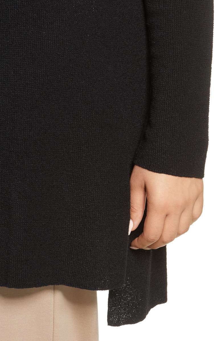 Eileen Fisher Organic Linen Blend Long Cardigan, Alternate, color,