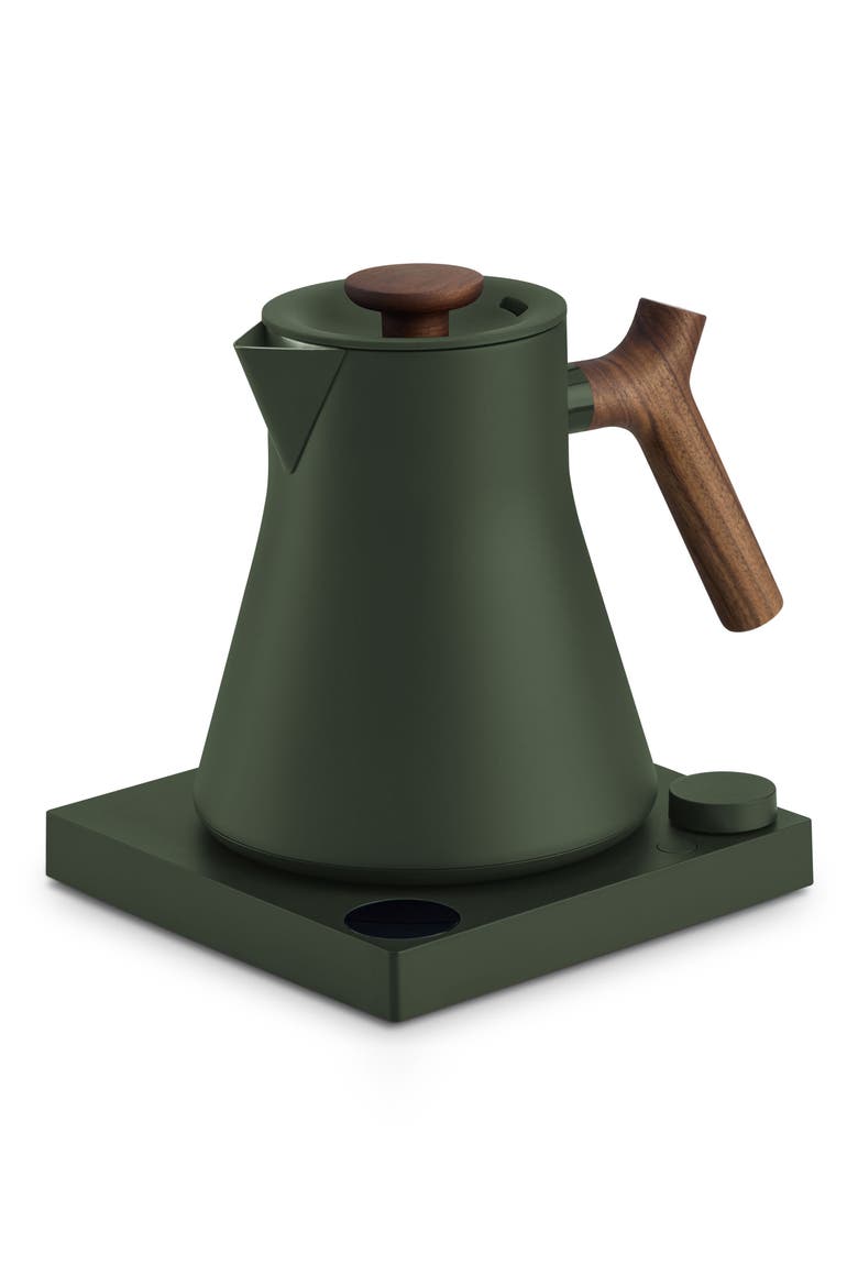 Corvo EKG Pro Electric Kettle, Alternate, color, WOODLAND/WALNUT