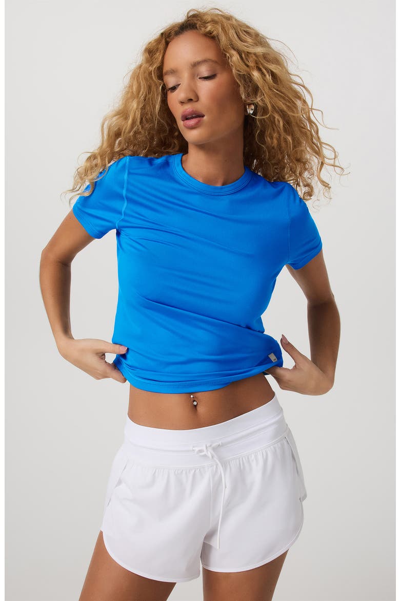 Lux Performance T-Shirt, Alternate, color, REGATTA BLUE