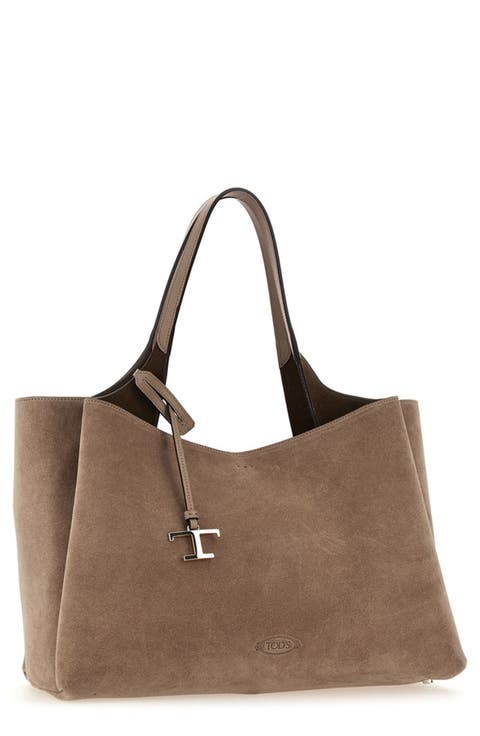 Apa 2 Suede Top Handle Bag