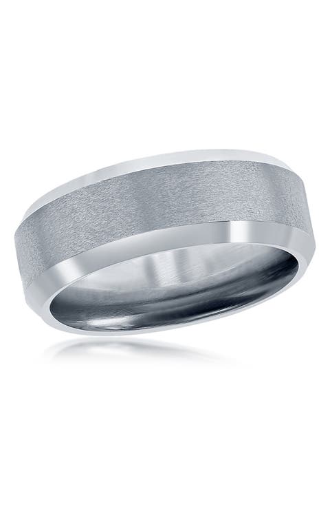 8mm Tungsten Ring
