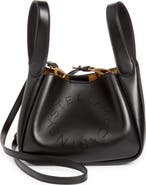 Stella McCartney Logo Faux Leather Top Handle Bag