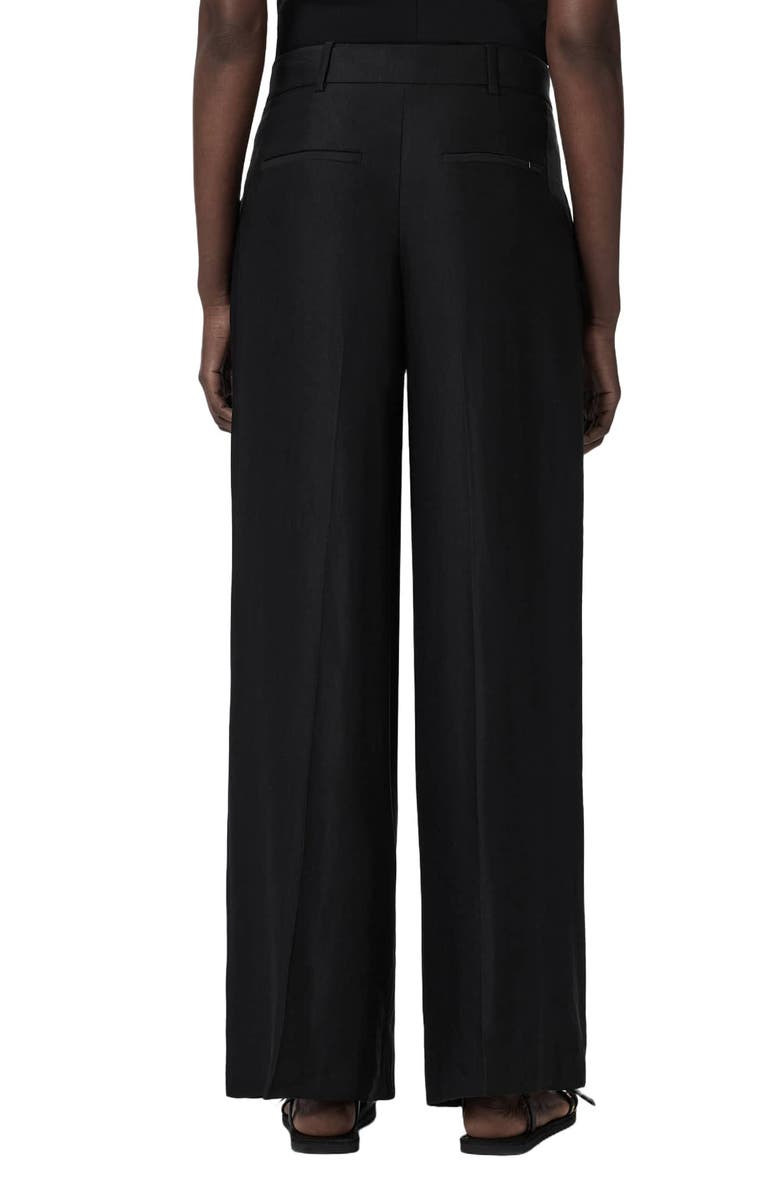 AllSaints Charley Wide Leg Pants, Alternate, color, 