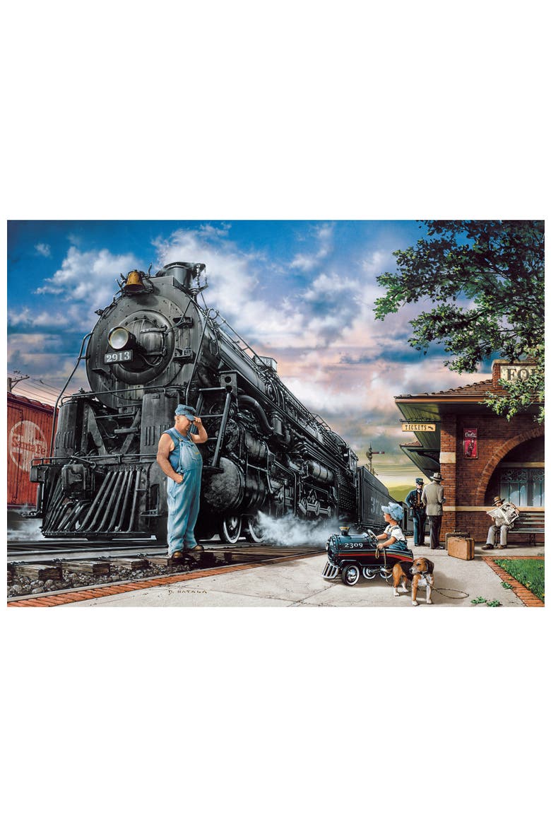 Railway Dreams 1000 Piece Jigsaw Puzzle, Alternate, color, Multicolor