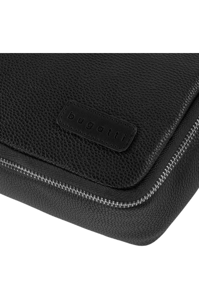 bugatti Contrast Toiletry Bag, Alternate, color, Black