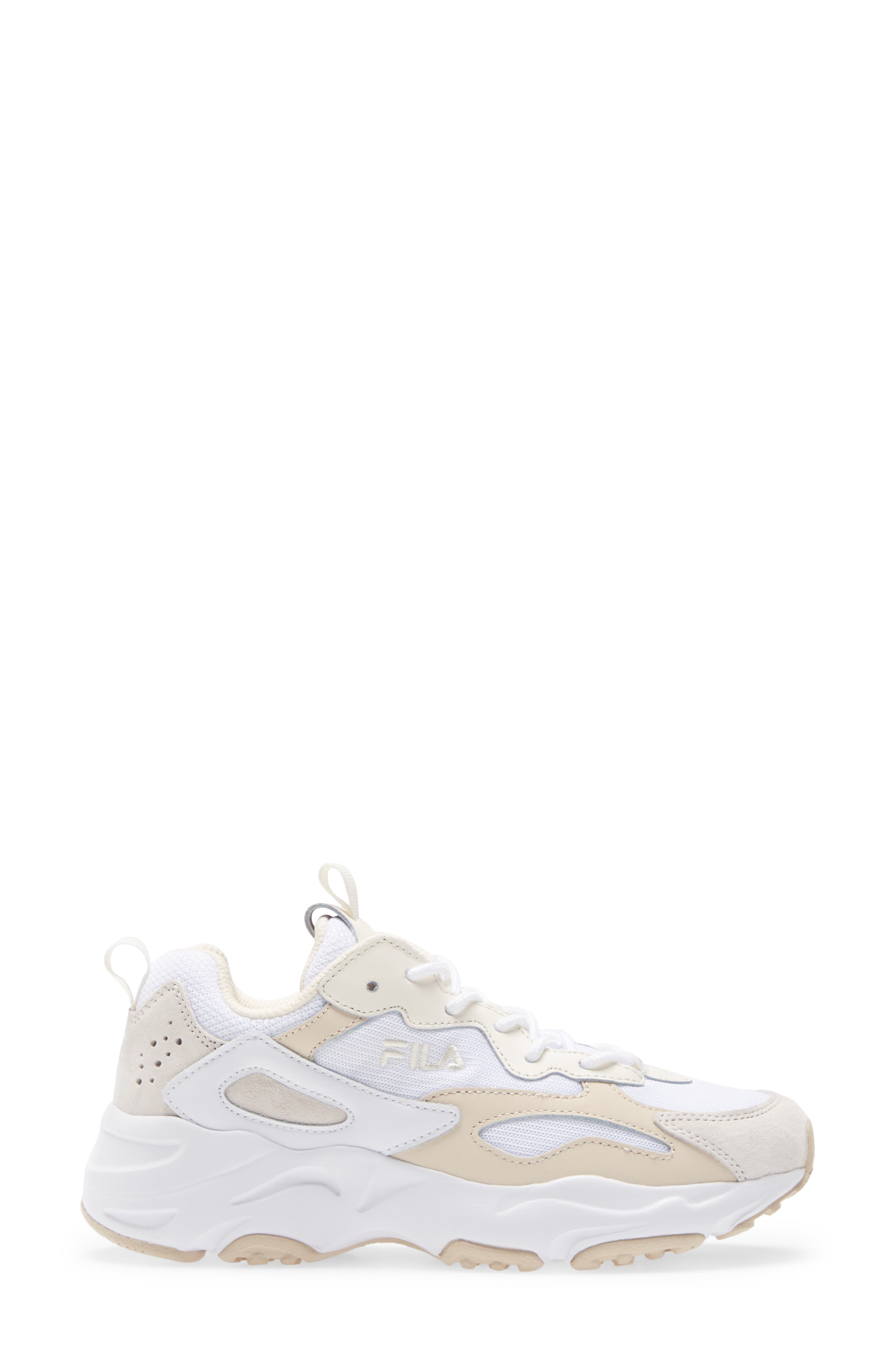 Ray Tracer Sneaker, Alternate, color, WHITE/ GARDENIA/ TAPIOCA