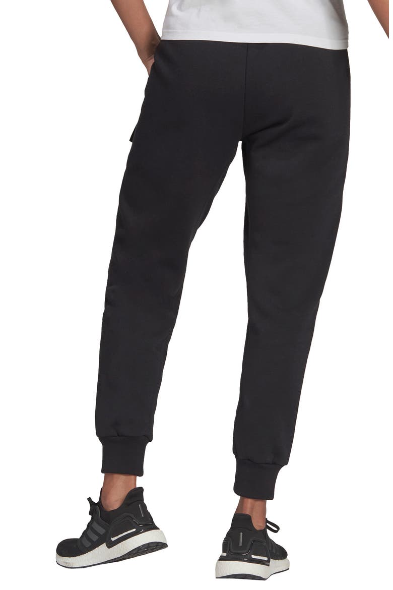 Studio Lounge Fleece Joggers, Alternate, color, BLACK