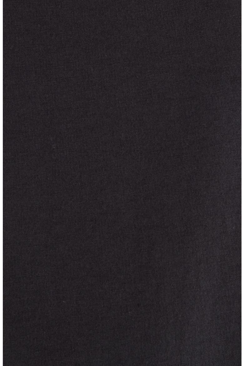 Tape Type Logo Pleated T-Shirt Dress, Alternate, color, 1000 BLACK
