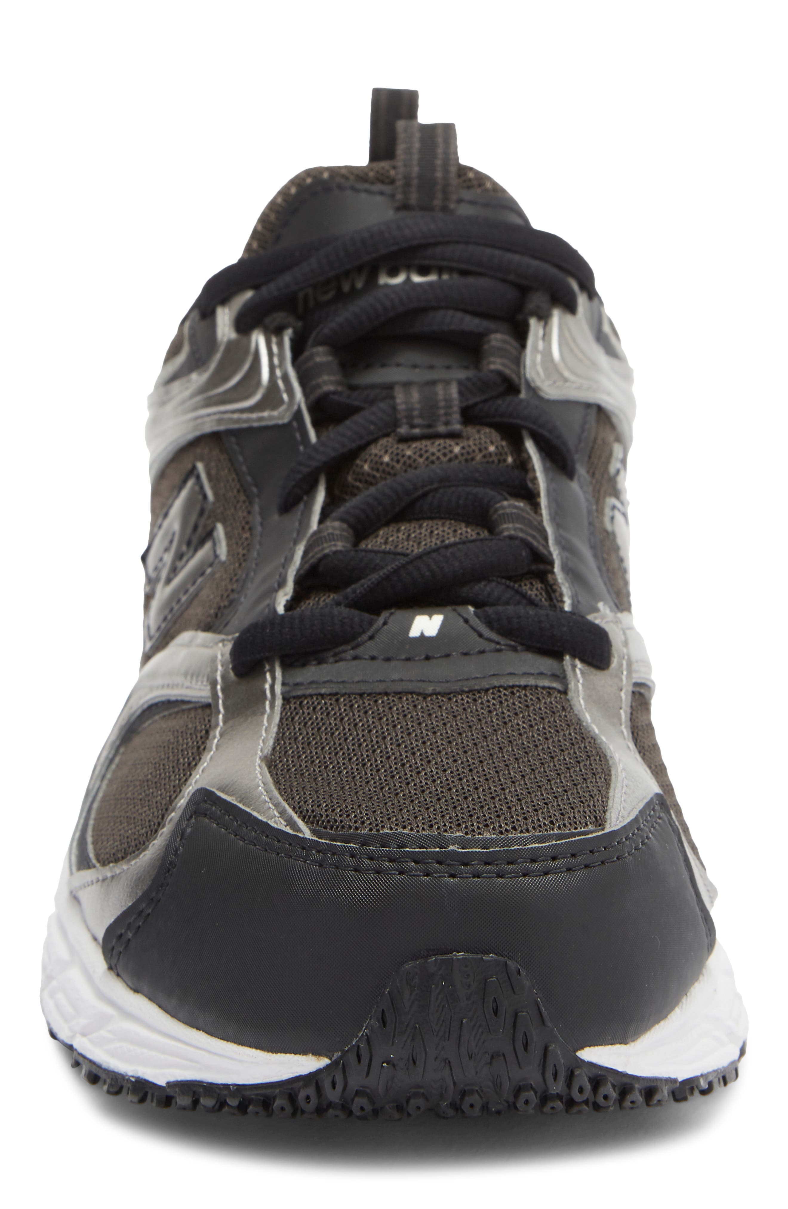 408 Running Shoe, Alternate, color, BLACK CEMENT/ DK SILVER MET