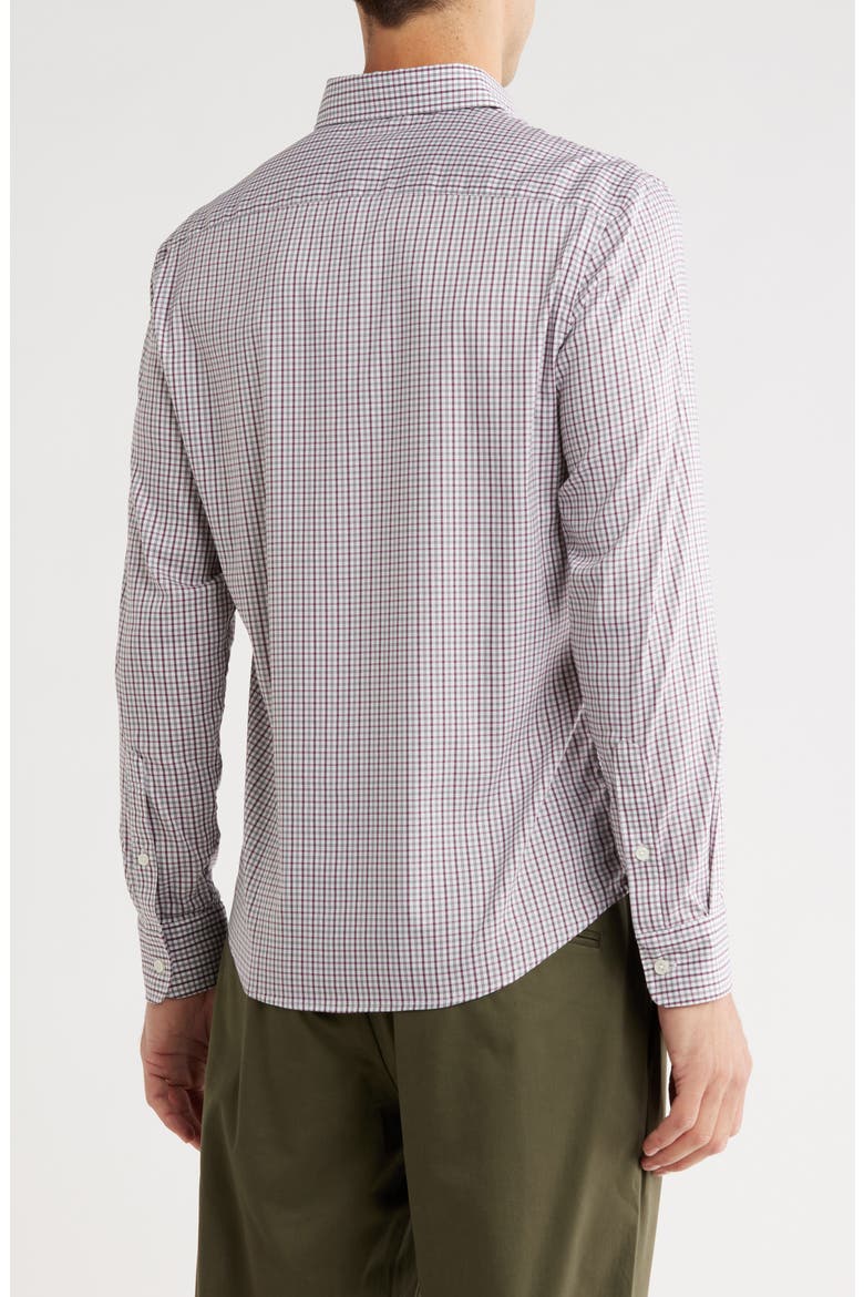 The Movement Plaid Button-Up Shirt, Alternate, color, WOODBURY PLAID