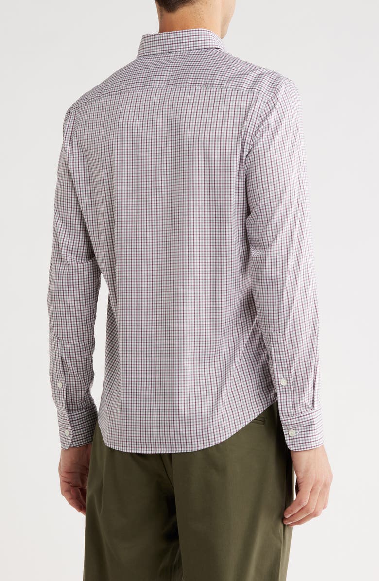 Faherty The Movement Plaid Button-Up Shirt, Alternate, color, Woodbury Plaid