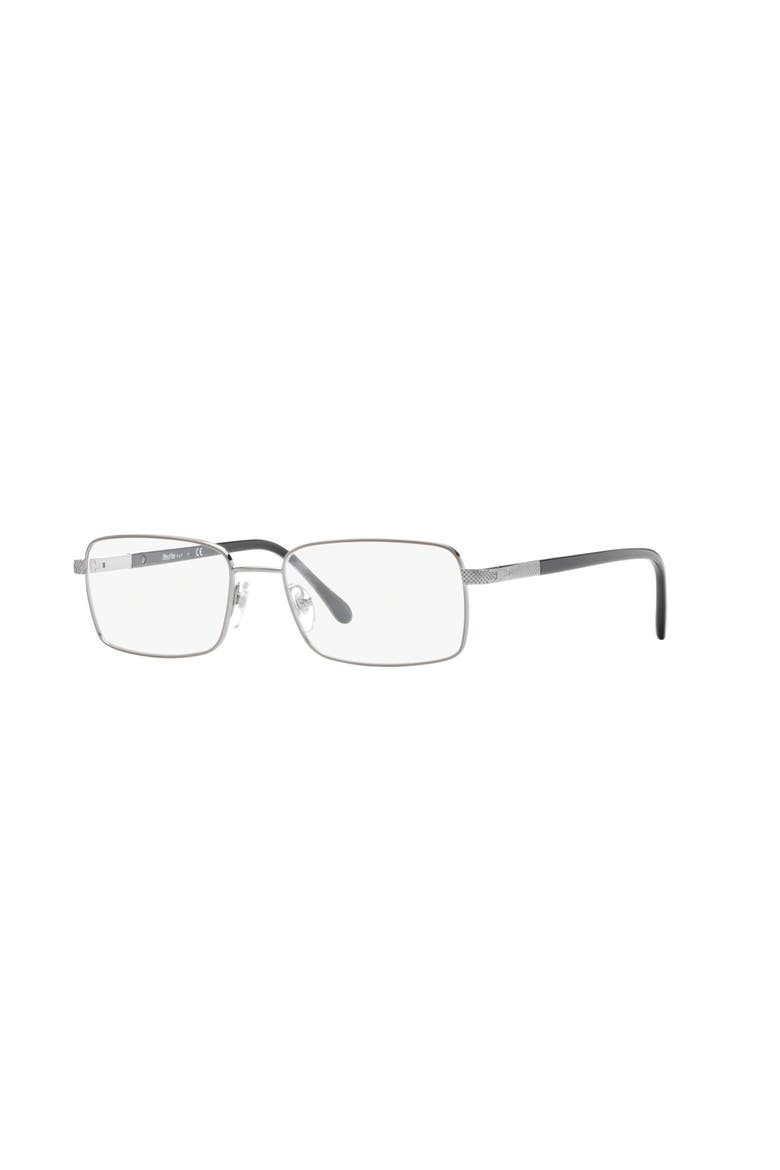 55mm Rectangle optical glasses, Main, color, Grey