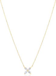 The Lovery Fine Jewelry Diamond Flower Necklace