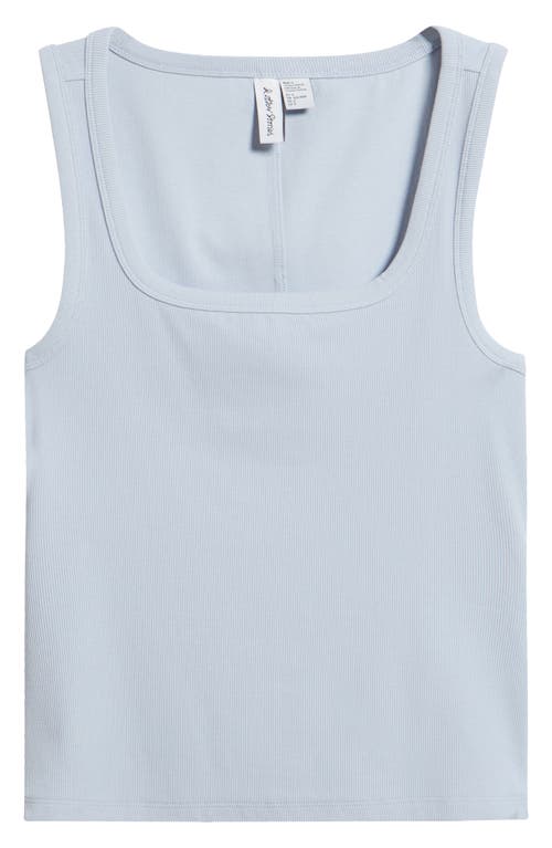 & Other Stories Alba Rib Tank In Blue