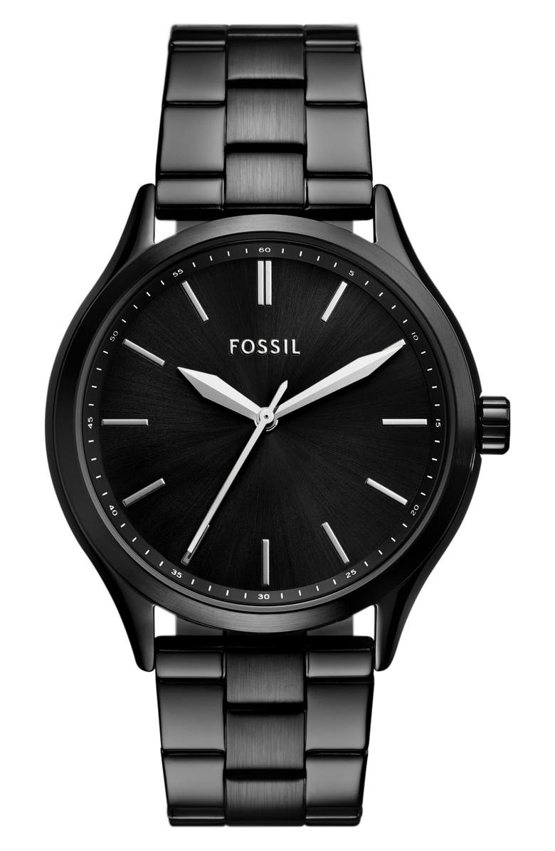Fossil Fenmore Three-Hand Quartz Bracelet Watch, 44mm, Main, color,