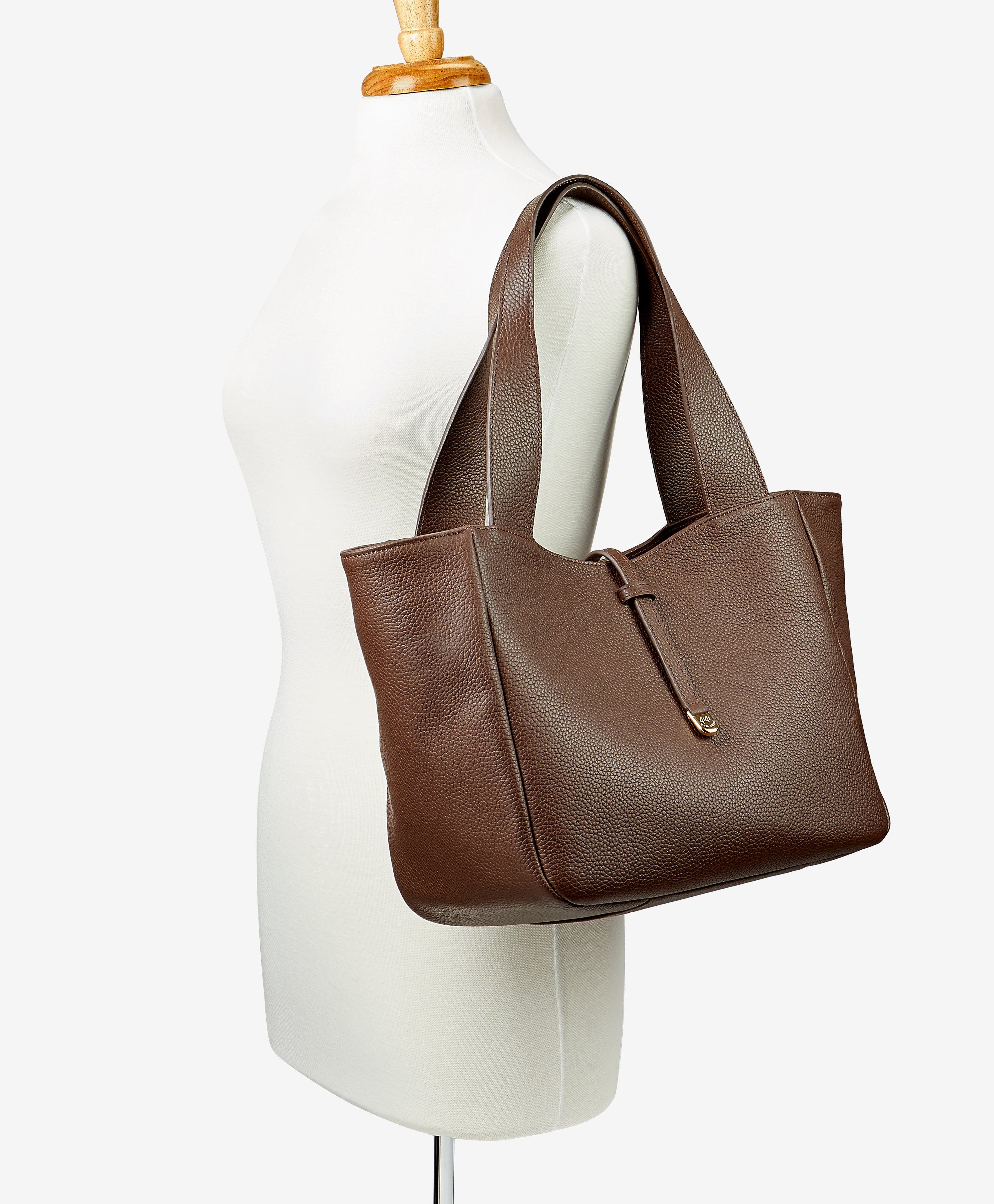 Mercer Tote, Alternate, color, CHOCOLATE