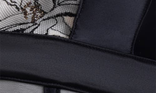 Hunkemoller Hunkemöller Anouk Lace & Mesh Bodysuit In Caviar