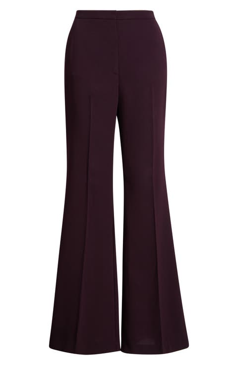 High Waist Flare Leg Pants