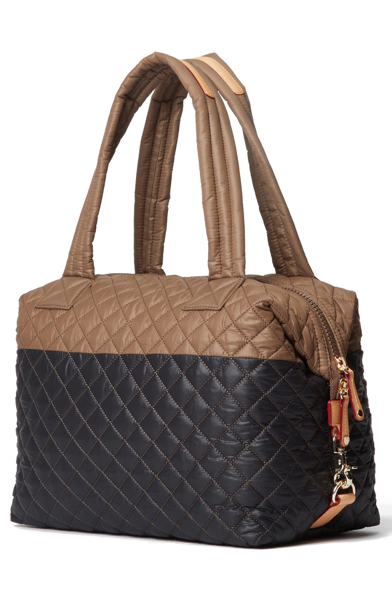Large Sutton Bag, Alternate, color, FAWN BLACK COLORBLOCK