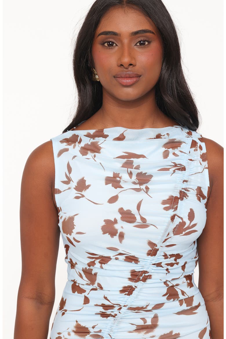 Gracelyn Maxi Dress, Alternate, color, BLUE FLORAL
