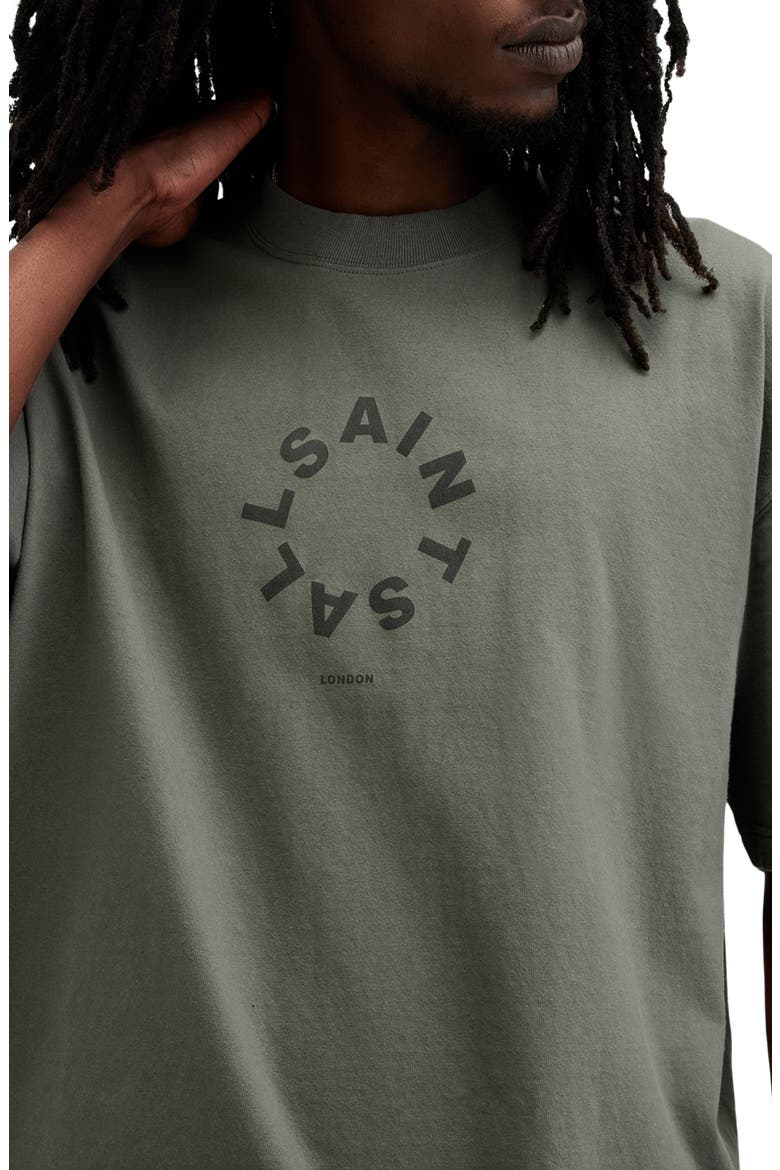 Tierra Cotton Graphic T-Shirt, Alternate, color, THYME GREEN