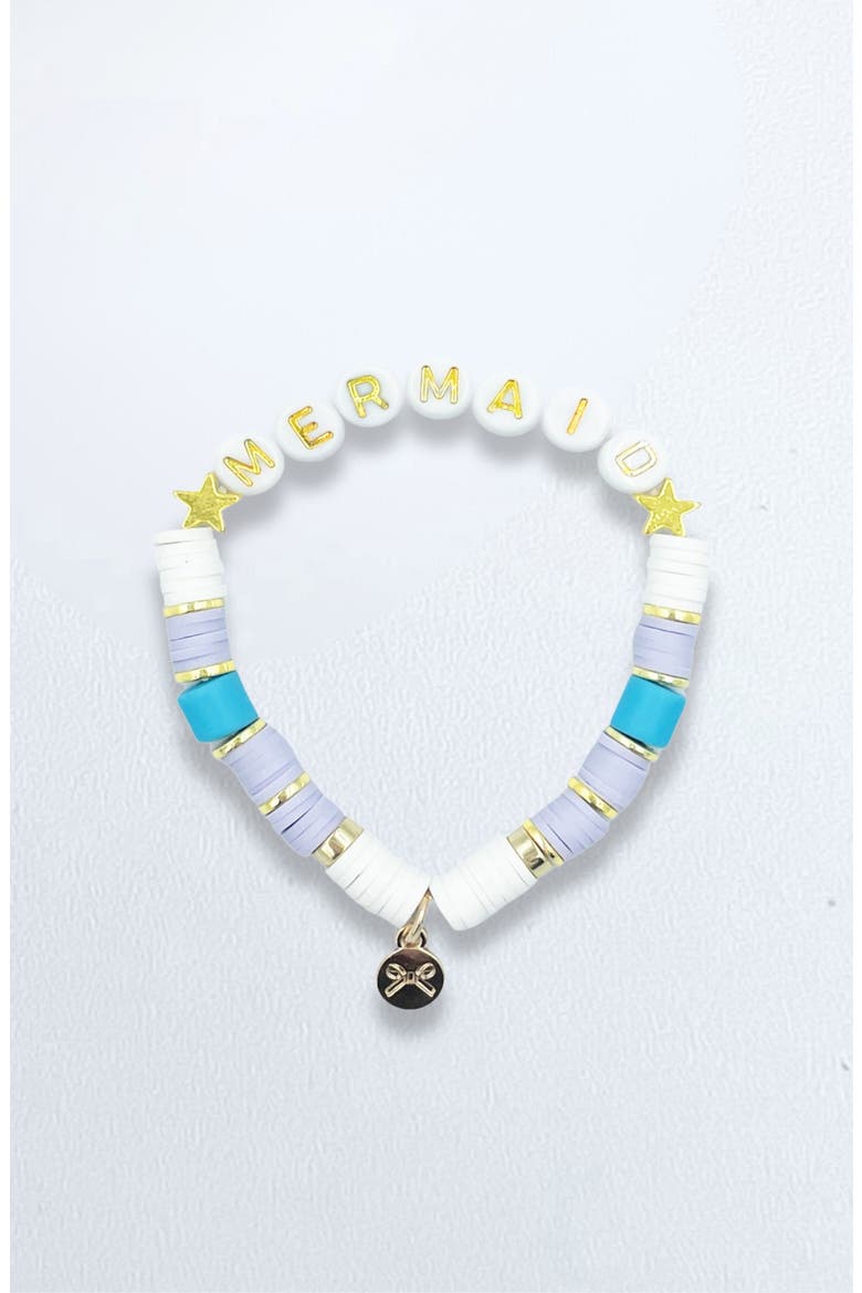 Mermaid Girls' Bracelet, Main, color, Aqua