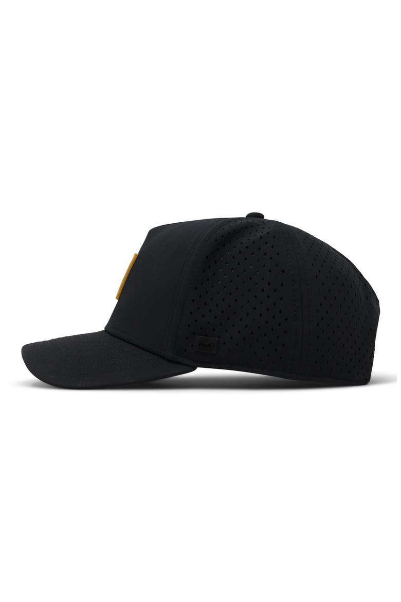 Odysea Stacked Hydro Performance Snapback Hat, Alternate, color, BLACK/ GUM