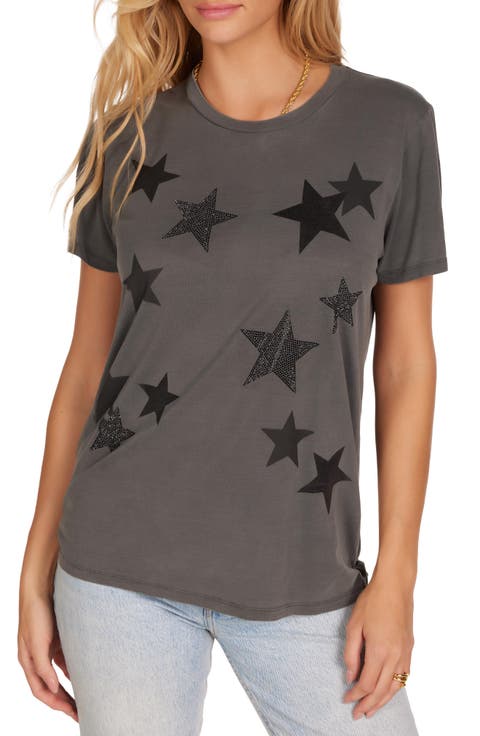 Wolf Black Crystal Multi Stars Top