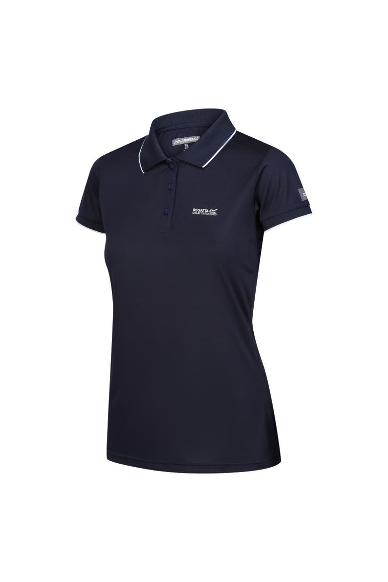Remex Ii Polo Neck T-shirt, Alternate, color, Solid Navy