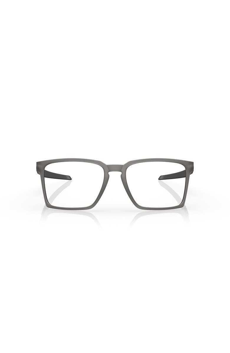Oakley 54mm Rectangle optical glasses, Alternate, color, Grey