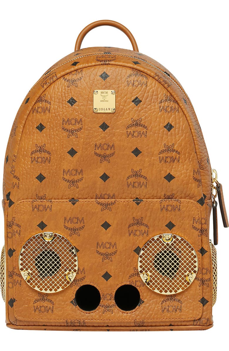 MCM x Wizpak Visetos Sound System Backpack, Main, color,