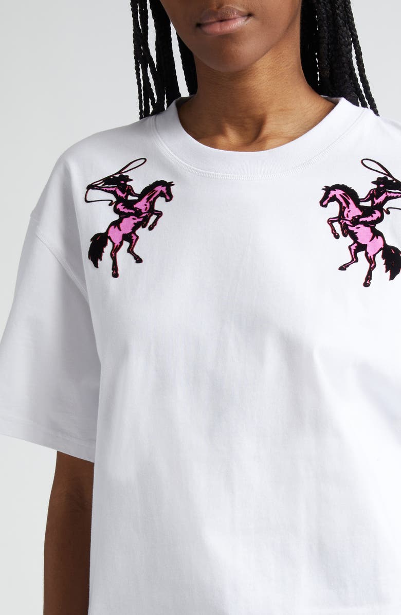 Stand Studio Shirley Oversize Organic Cotton Graphic T-shirt, Alternate, color, 