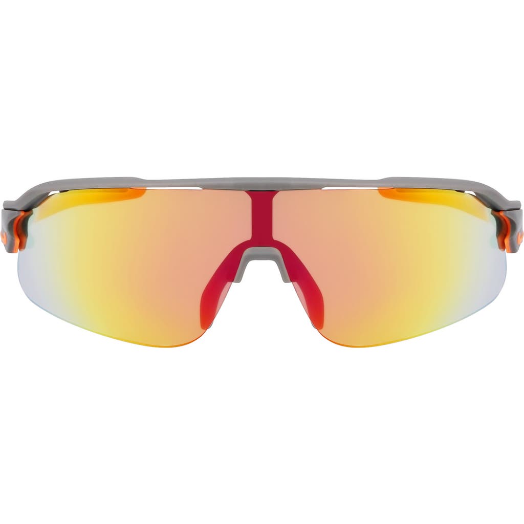 Nike Flyfree 72mm Shield Sunglasses In Gray
