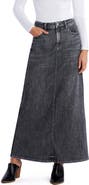 Wash Lab Denim Maria Denim Maxi Skirt