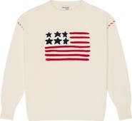 Ellsworth + Ivey Riley Crewneck Sweater - American Flag