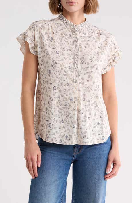 Flutter Sleeve Top