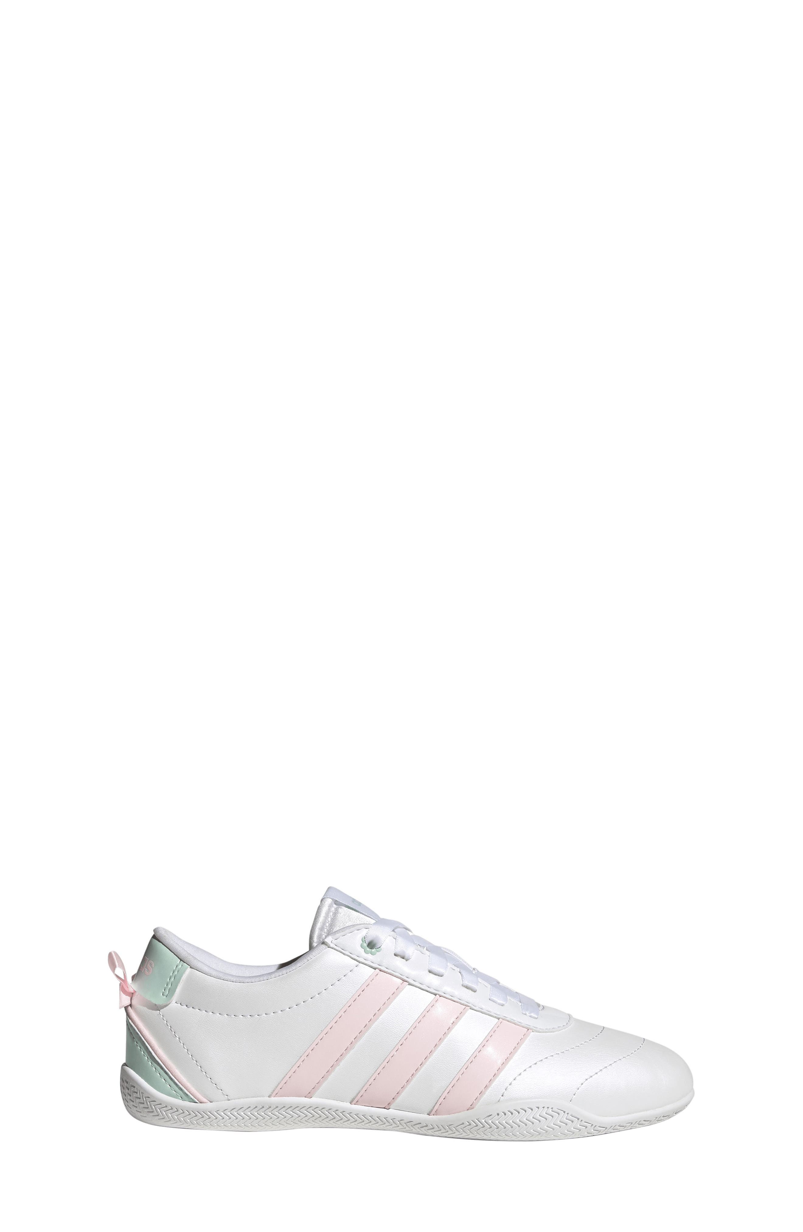 adidas Grand Court Lo, Alternate, color, White/ Pink/ Halo Mint