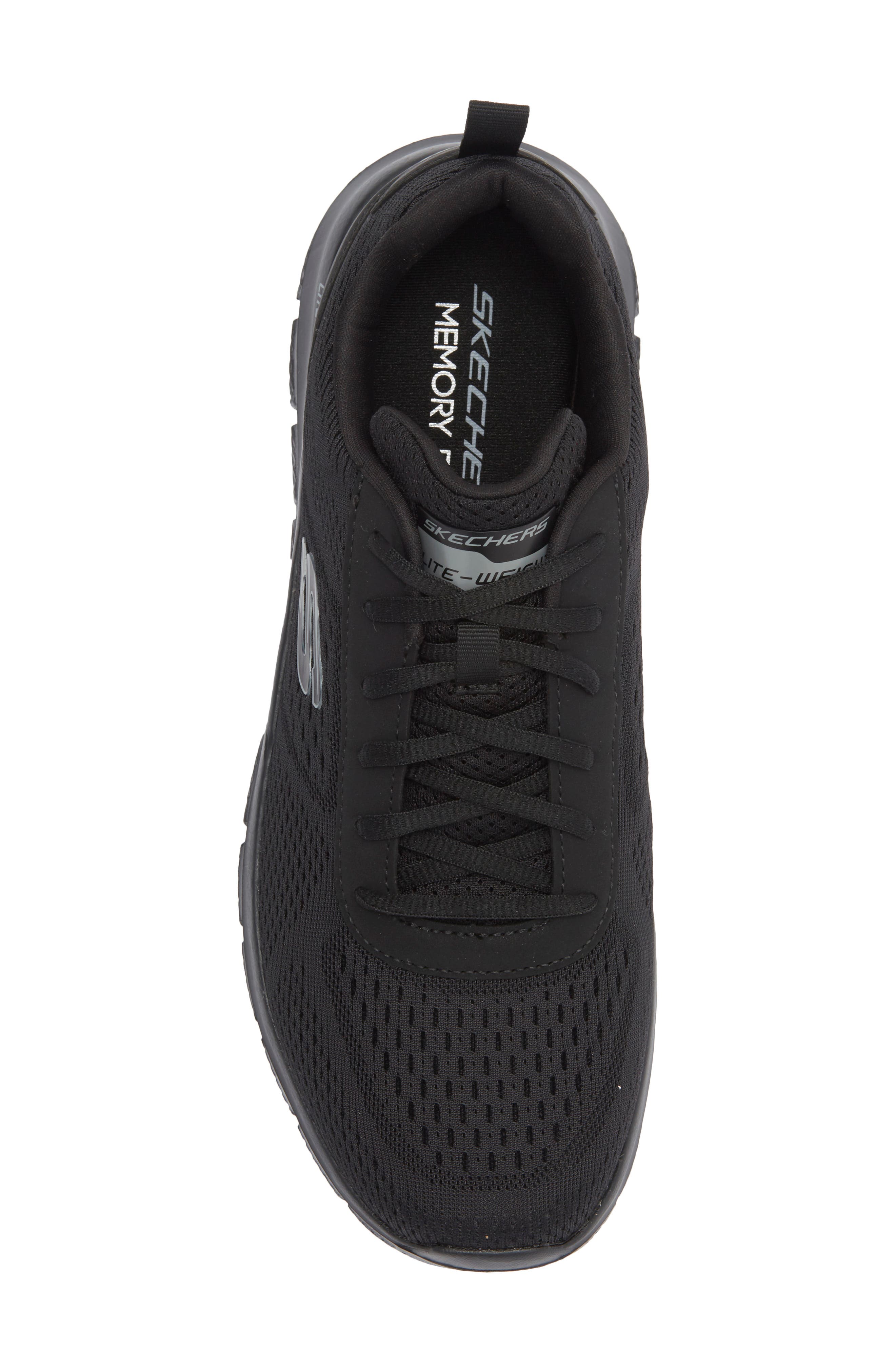 SKECHERS Track Leshur Sneaker, Alternate, color, Black