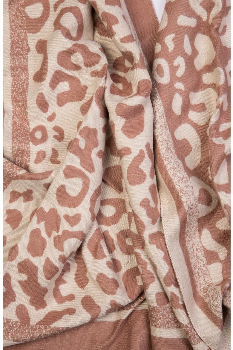 Reversible Scarf, Alternate, color, BROWN