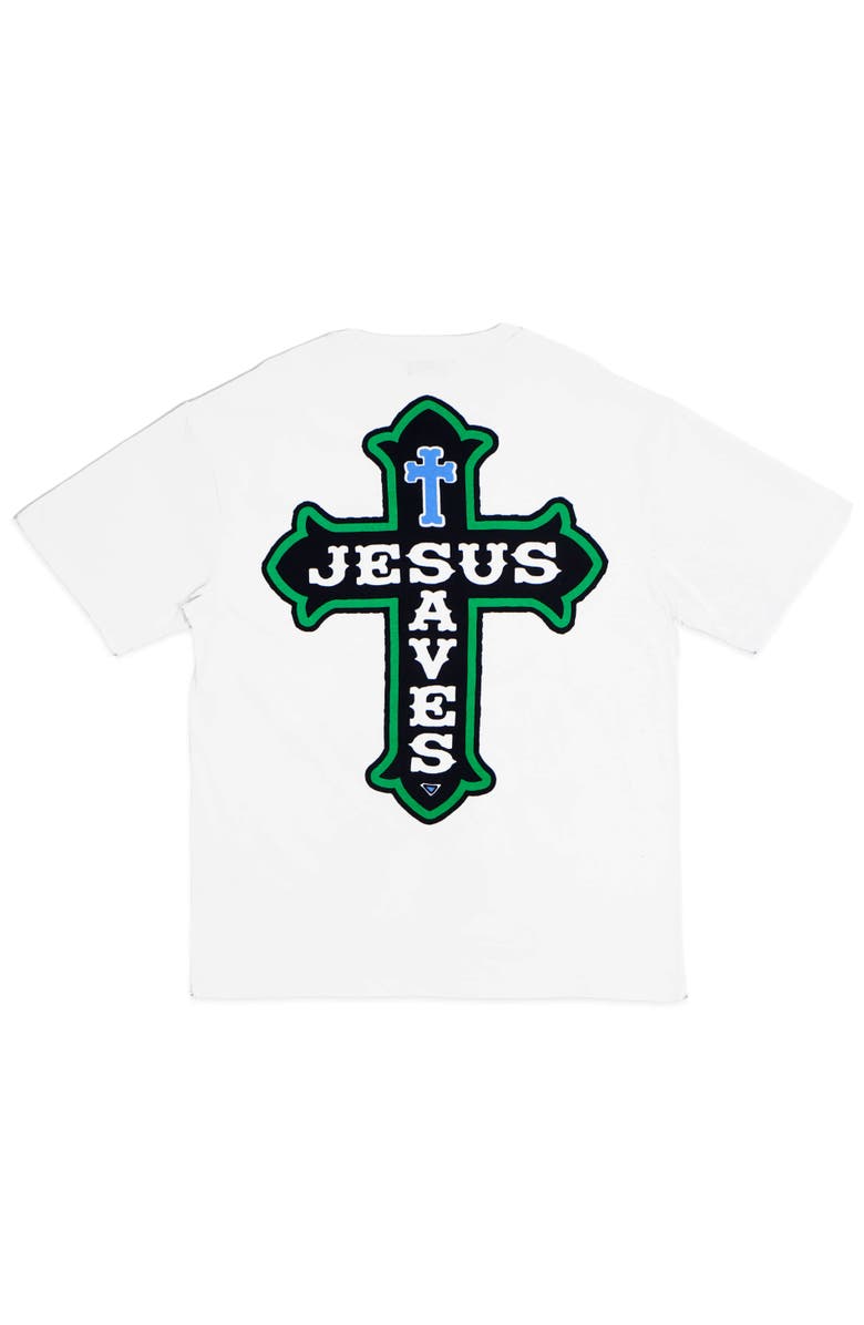 VERYRARE Jesus Saves Tee, Alternate, color, White