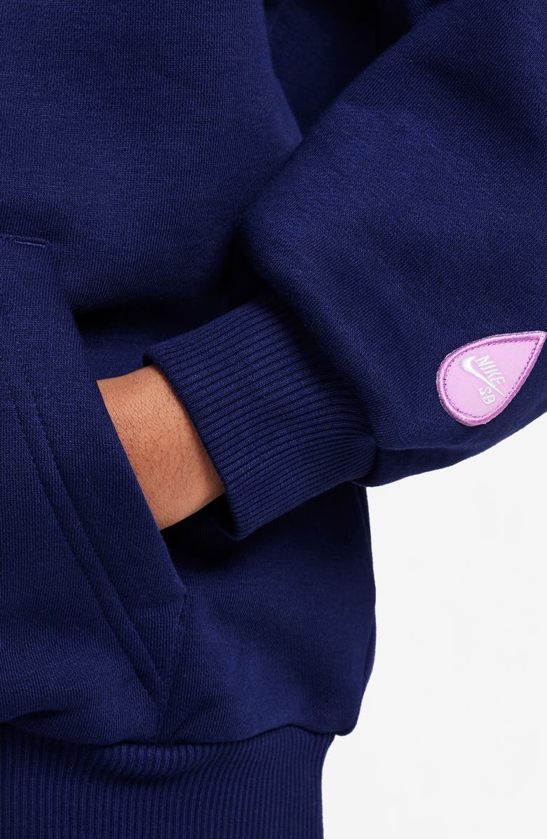 Nike Kids' SB Easy-On Oversize Fleece Hoodie, Alternate, color,