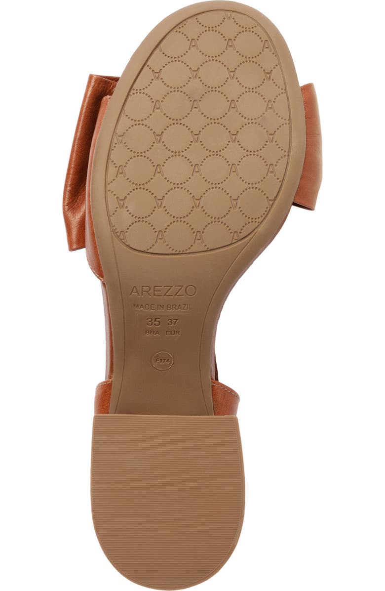 Arezzo Rayna Ankle Strap Sandal, Alternate, color, Winter Cognac