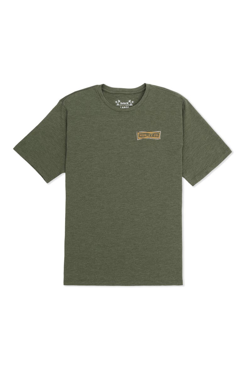 Journey Slub Graphic T-Shirt, Alternate, color, CHARCOAL FERN