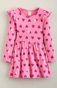 Tucker + Tate Kids' Ribbed Ruffle Dress