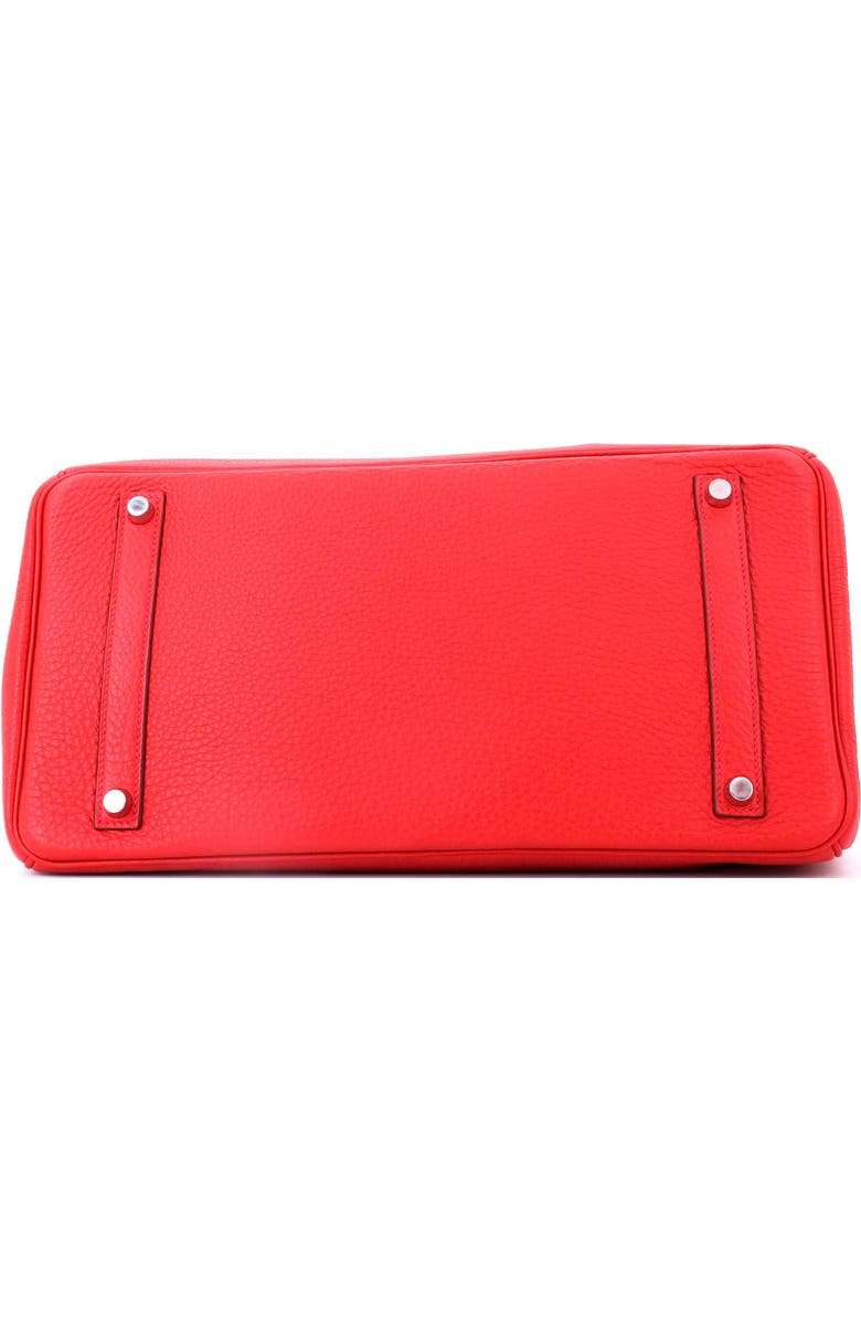 Pre-Owned Hermes Birkin Handbag Red Togo with Palladium Hardware 35, Alternate, color, Geranium
